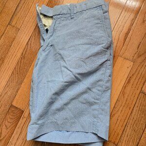 Mens Polo Ralph Lauren Blue Chambray Shorts Size 32